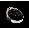 Image 3 : 2.55 ctw Black Diamond Ring - 14KT White Gold