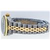 Image 9 : Rolex Ladies 2 Tone Blue Vignette String Diamond Channel Set Datejust Wriswatch