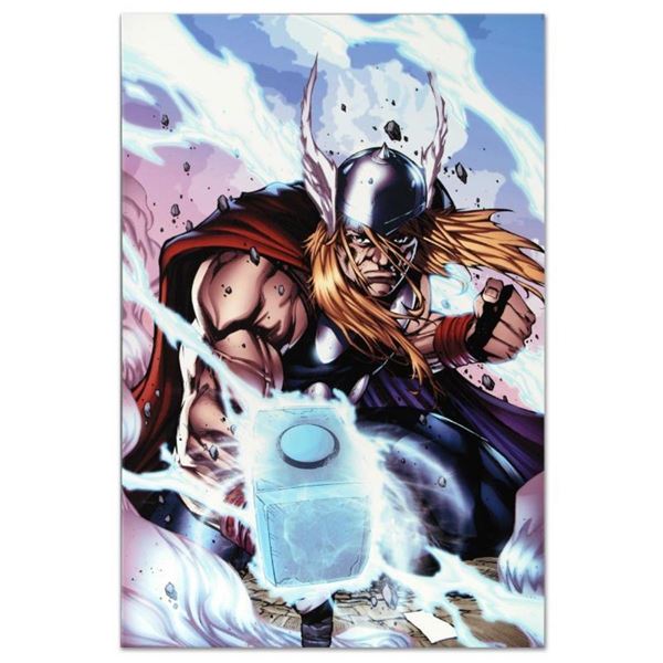 Marvel Comics "Thor: Heaven and Earth #3" Numbered Limited Edition Giclee on Can