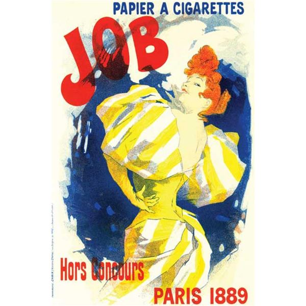 Jules Cheret - Papier Cigarettes Job