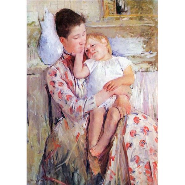 Mary Cassatt - Mother And Child #2