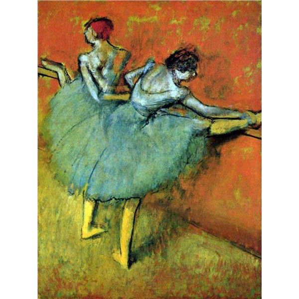 Edgar Degas - Dancers At The Bar #1