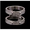14KT White Gold 0.42 ctw Diamond Ring