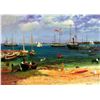 Nassau Port by Albert Bierstadt