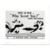 Image 1 : "Who Scent You" Limited Edition Giclee from Warner Bros., Numbered with Hologram