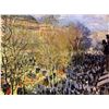 Claude Monet - Boulevard des Capucines in Paris