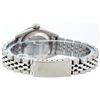 Image 7 : Rolex Ladies Stainless Steel Quickset Green MOP Diamond Lugs Datejust Wristwatch
