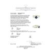 Image 5 : 2.38 ctw Round Brilliant Blue Sapphire And Diamond Ring - 18KT White Gold