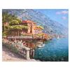 Image 1 : Sam Park, "Abbey Bellagio" Hand Embellished Limited Edition Serigraph on Canvas,
