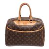 Louis Vuitton Brown Monogram Deauville Satchel Bag