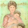 Image 2 : Edna Hibel (1917-2014), "Tatyana's Family" Limited Edition Lithograph, Numbered