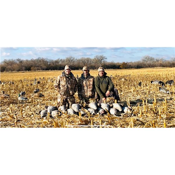 North Dakota Duck and Goose Hunt for 2 Hunters