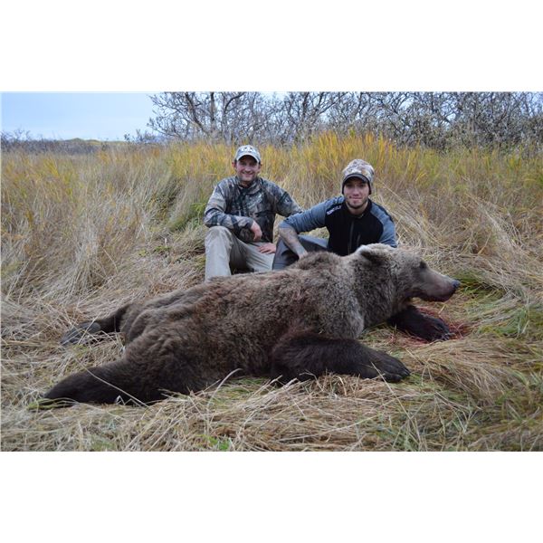 8-day Alaskan Brown Bear hunt for 1 hunter