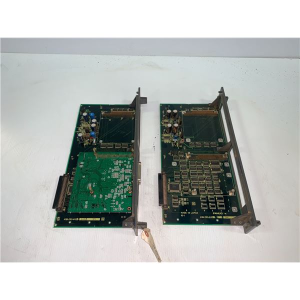 (2) - FANUC A16B-2203-0192/01A CIRCUIT BOARDS