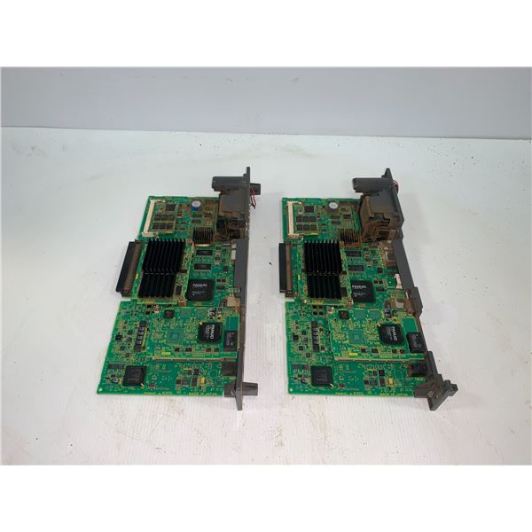 (2) - FANUC A16B-3200-0730/06A CIRCUIT BOARDS