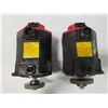 Image 2 : (2) FANUC A06B-0235-B605 AC SERVO MOTOR