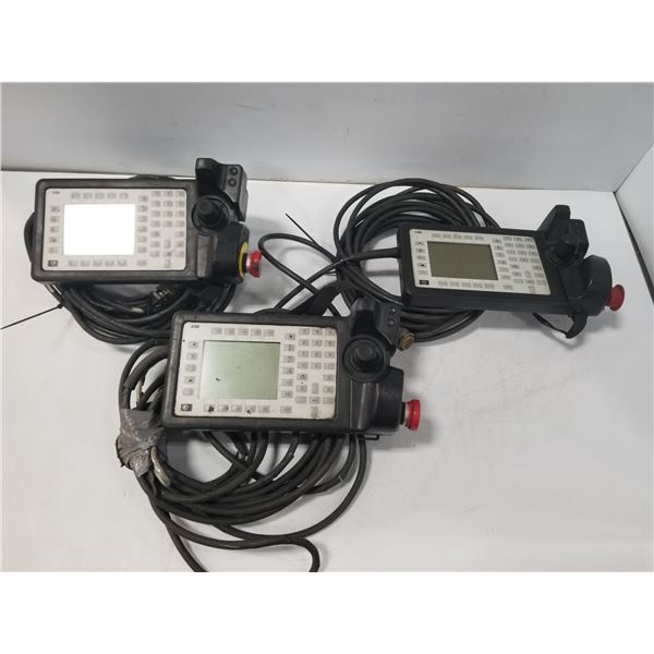 (3) ABB 3HNE00313-1 TEACH  PENDANT