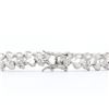 Image 2 : Plated Rhodium Diamond Heart Bracelet