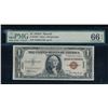 1935A $1 Hawaii Silver Certificate PMG 66EPQ
