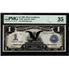 1899 $1 Black Eagle Silver Certificate PMG 35