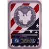 Image 2 : 2018-W $1 Proof American Silver Eagle Coin NGC PF69 Ultra Cameo Congratulations Flag