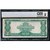 Image 2 : 1899 $2 Mini Porthole Silver Certificate PCGS 20