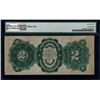 Image 2 : 1891 $2 Silver Certificate PMG 25NET