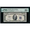 1953A $10 Silver Certificate PMG 64EPQ