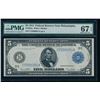 1914 $5 Philadelphia FRN PMG 67EPQ