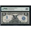 1899 $1 Black Eagle Silver Certificate PMG 40EPQ