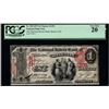 Image 1 : 1875 $1 Boston MA National PCGS 20
