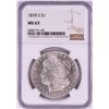 Image 1 : 1878-S $1 Morgan Silver Dollar Coin NGC MS63