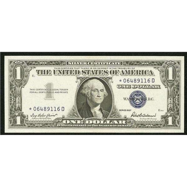 1957 $1 STAR Silver Certificate
