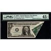 1988A $1 ERROR Printed Fold Boston FRN PMG 45EPQ