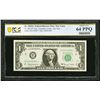 1963A $1 STAR New York FRN PCGS 64PPQ