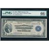 1918 $1 Kansas City FRBN PMG 66EPQ