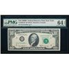 1969B $10 STAR New York FRN PMG 64EPQ