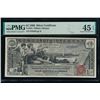 Image 1 : 1896 $1 Educational Silver Certificate PMG 45EPQ