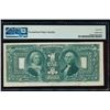 Image 2 : 1896 $1 Educational Silver Certificate PMG 45EPQ