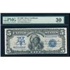 Image 1 : 1899 $5 Chief Silver Certificate PMG 30