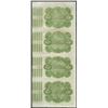 Image 2 : Uncut Sheet of (4) State of Louisiana Baby Bond Obsolete Notes