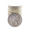 Image 1 : Roll of (20) Brilliant Uncirculated 1923 $1 Peace Silver Dollar Coins