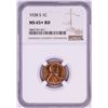 Image 1 : 1938-S Lincoln Wheat Cent Coin NGC MS65+RD