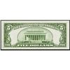 Image 2 : 1934A $5 New York Federal Reserve Note