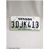 Image 1 : TREMORS 3-Jack's Screenused License Plate