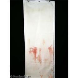 1408 Room's Bloody Curtains Movie Props