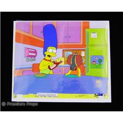 The Simpsons Animation Cel