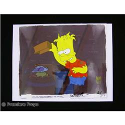 The Simpsons Production Cel