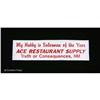 Image 1 : SUSPECT ZERO Bumper Sticker MOVIE PROPS