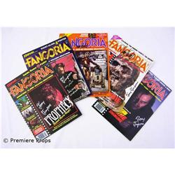 Signed Fangoria Magazines